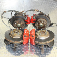 GENUINE HONDA INTEGRA DC5 Type R BREMBO BRAKE CALIPER SET JDM 5 LUG SPINDLES HUB