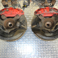 GENUINE HONDA INTEGRA DC5 Type R BREMBO BRAKE CALIPER SET JDM 5 LUG SPINDLES HUB
