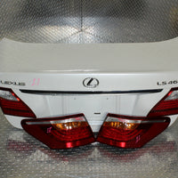 JDM Trunk Lid + Tail Lights 2009-2012 Lexus LS460 OEM