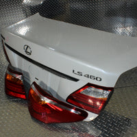 JDM Trunk Lid + Tail Lights 2009-2012 Lexus LS460 OEM